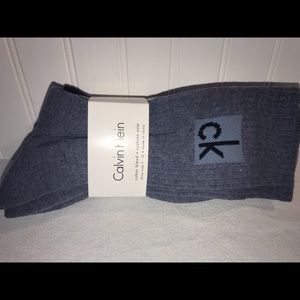 NWT 3 Pair Calvin Klein Socks - Blue - Size 7 - 12